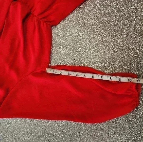 CURVY SENSE SUBRINA OPEN BACK  SHEER DRESS SIZE 1X - Picture 6 of 8